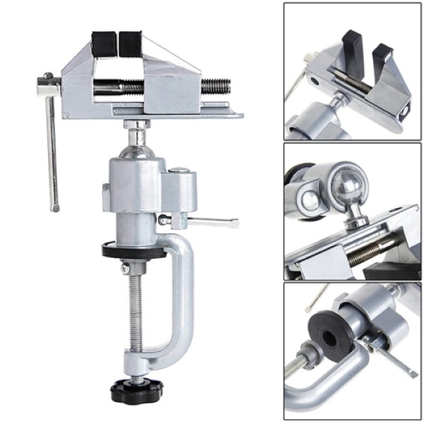 Ê tô mini 360 kẹp bàn ETKB-01