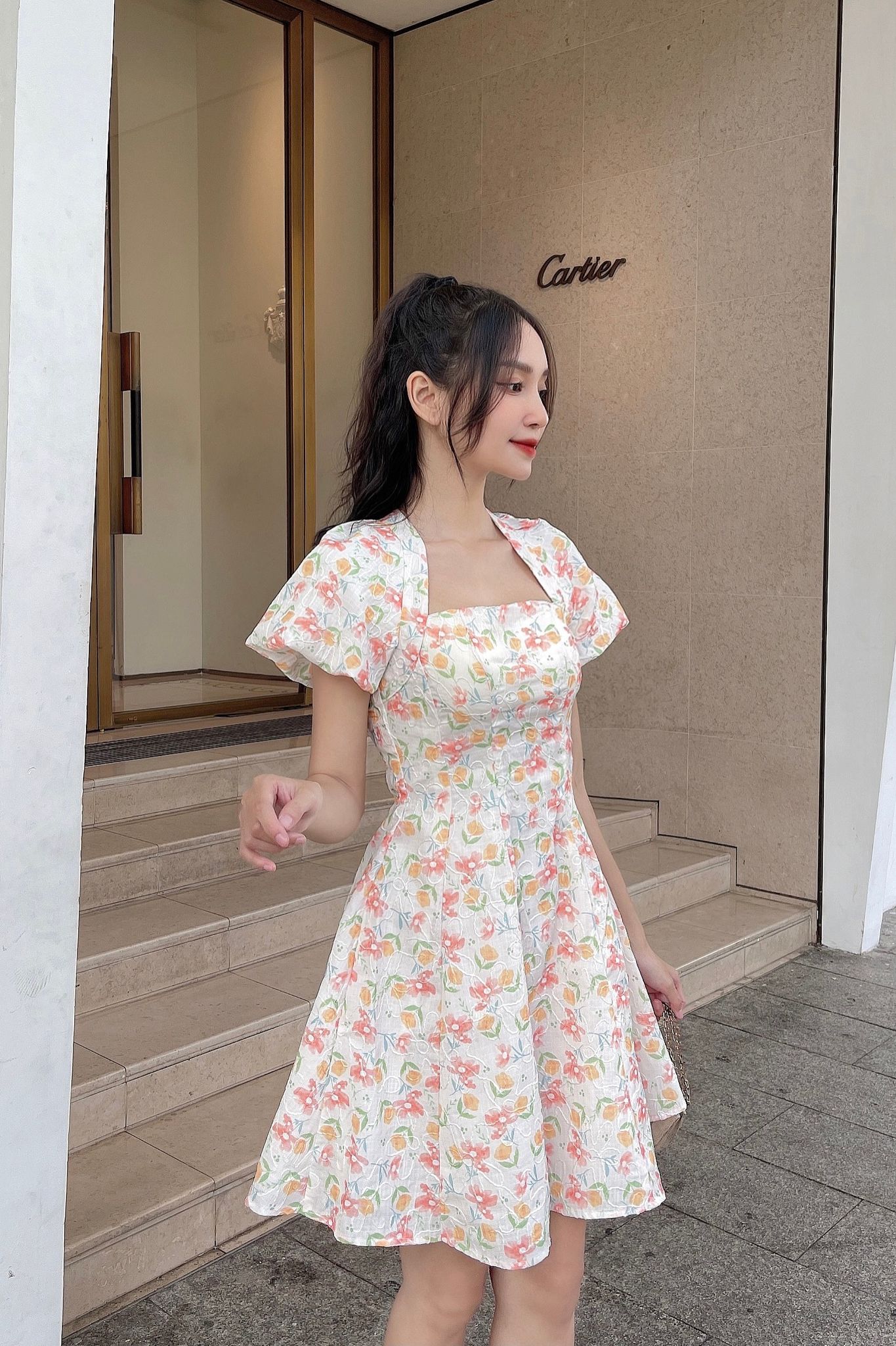 OLV - Đầm Gabino Flower Dress