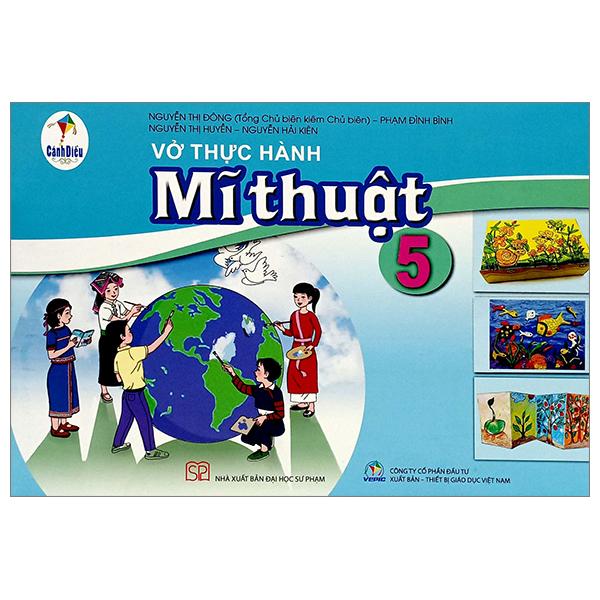 Vở Thực Hành Mĩ Thuật 5 (Cánh Diều) (Chuẩn)