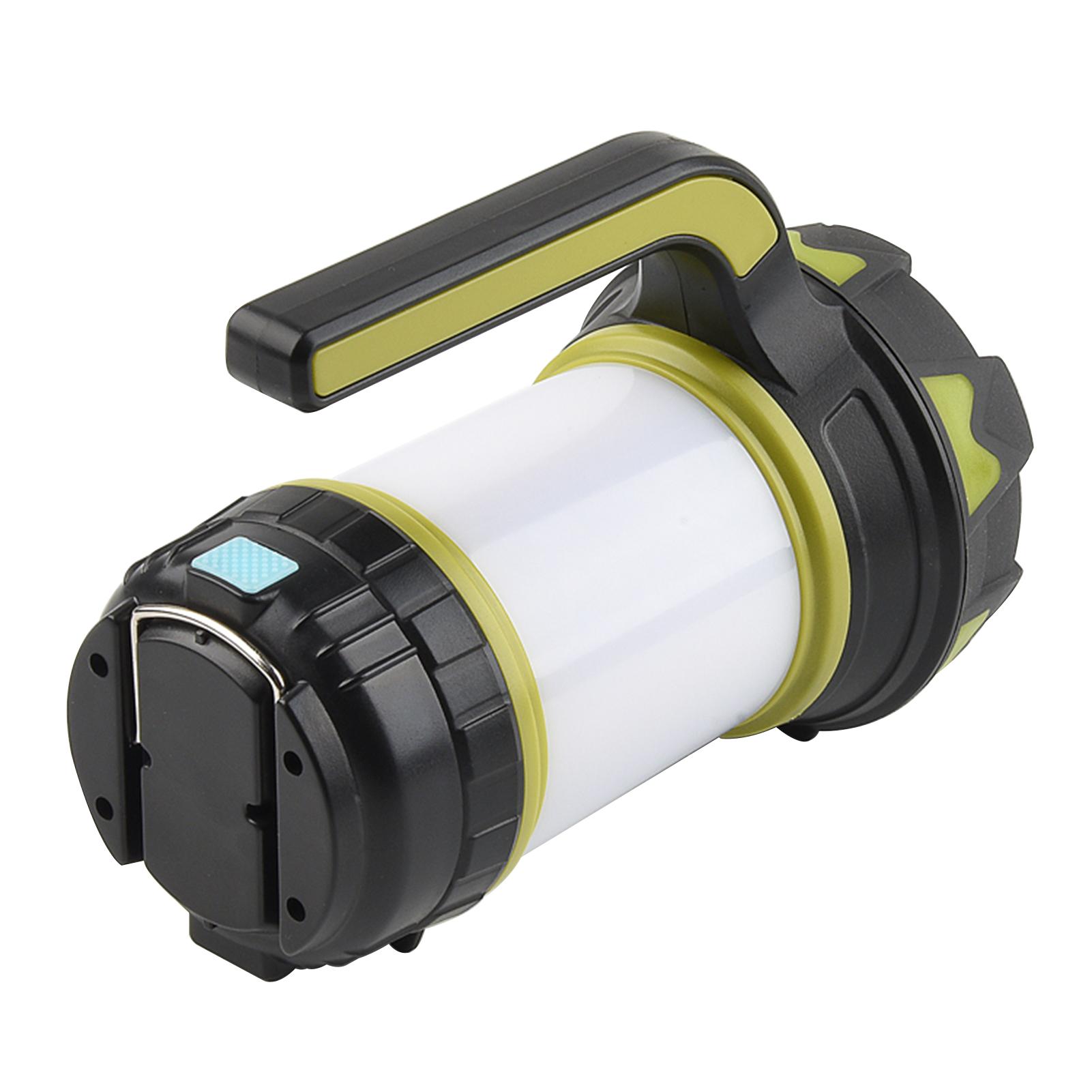 Outdoor Camping Light Long-beam Headlight+Illuminated Sidelight Night Fishing Emergency Flashlight Portable Searchlight