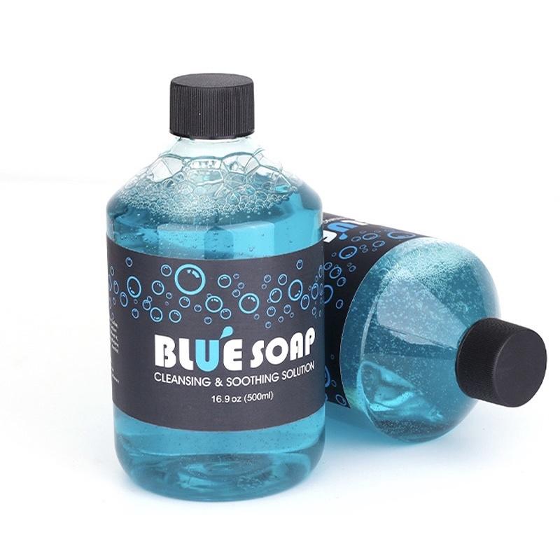 Chất vệ sinh sau khi xăm Blue soap