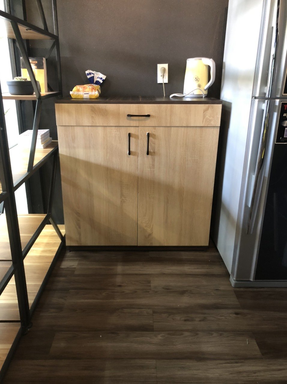 Tủ giày gỗ MDF chất lượng Juno Sofa 3 cánh
