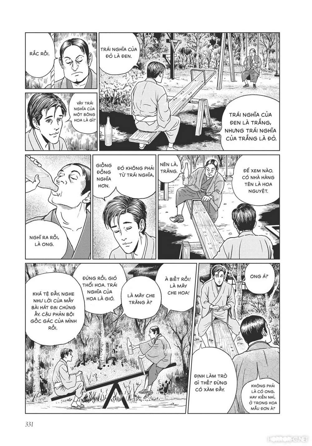 nhân gian thất cách chapter 13 17