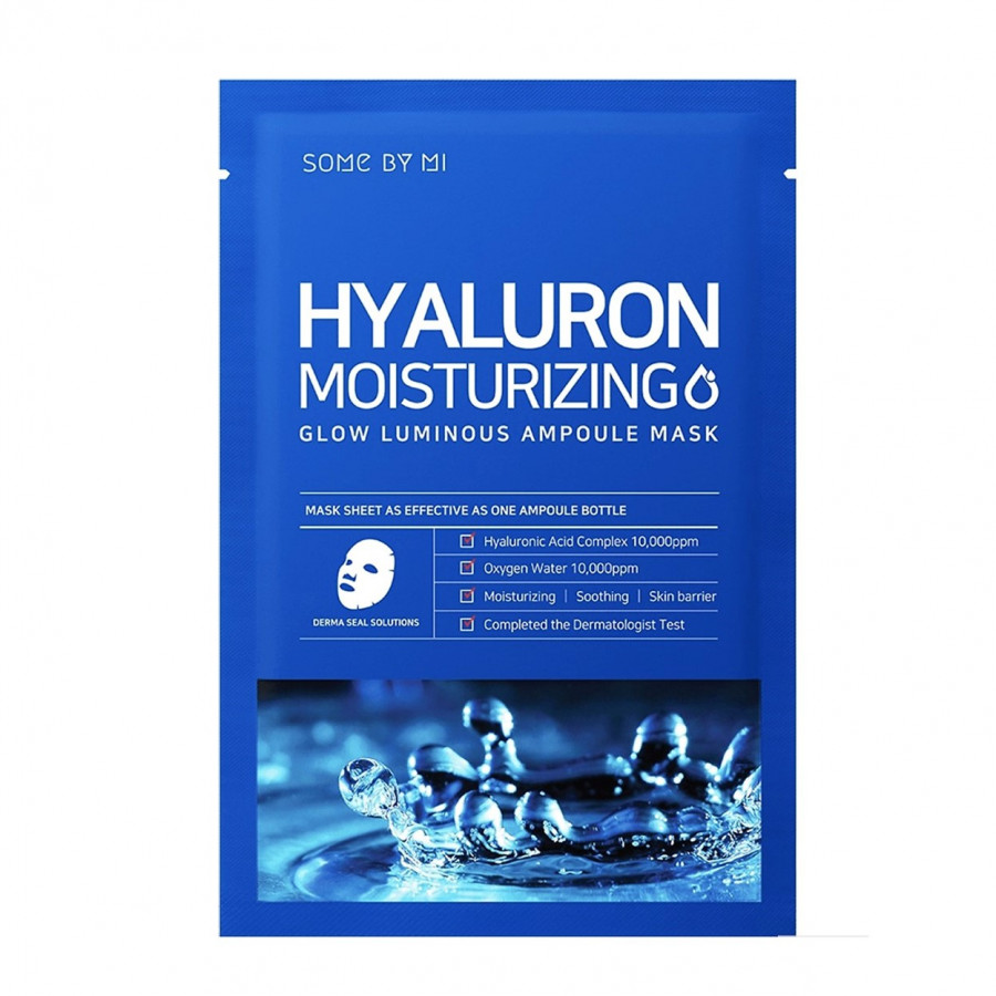 Mặt Nạ Dưỡng Ẩm, Dưỡng Trắng Da Some By Mi Hyaluron Moisturizing Sheet Mask 25g