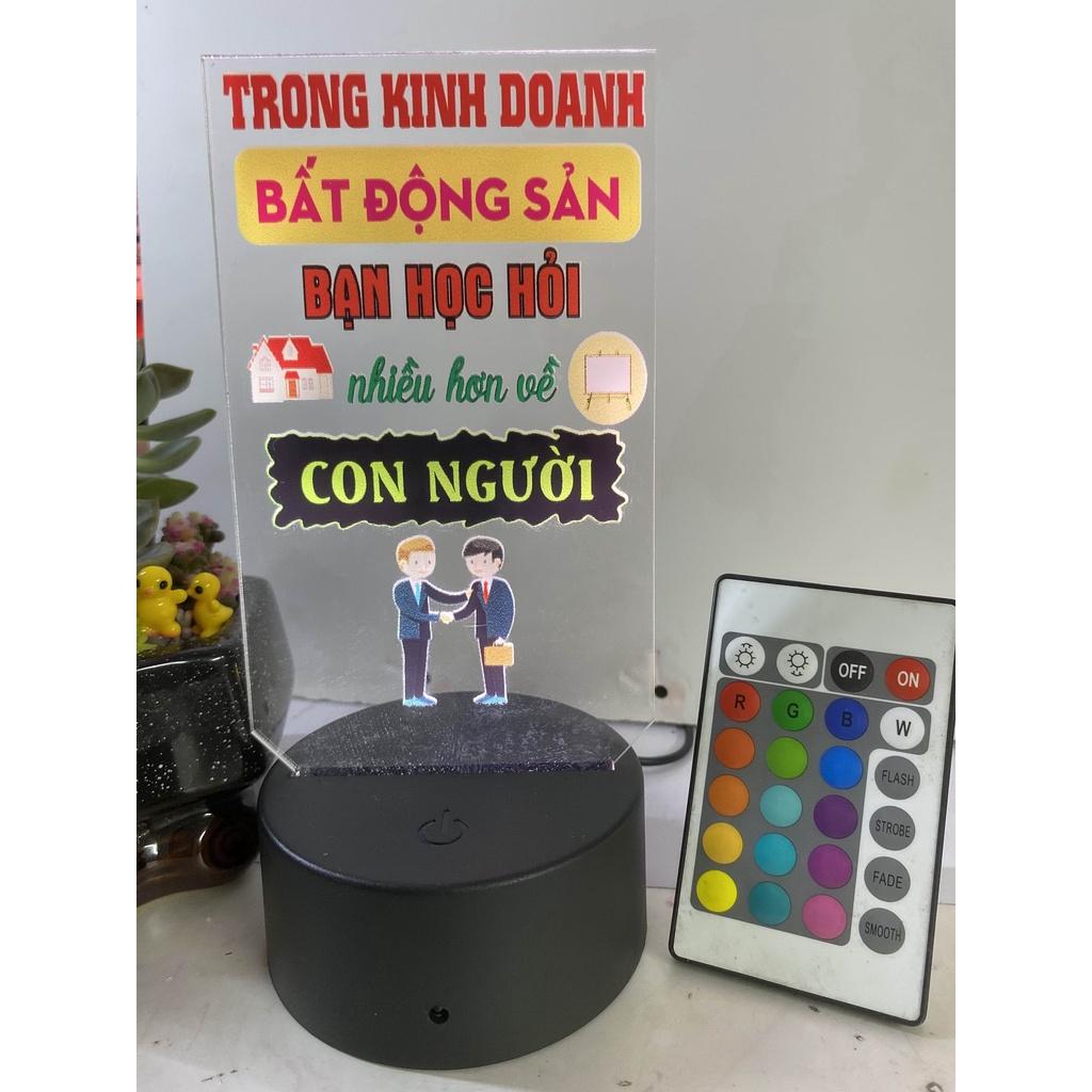 19-Tranh động lực led 32 màu triết lý kinh doanh bất động sản - Dled-19