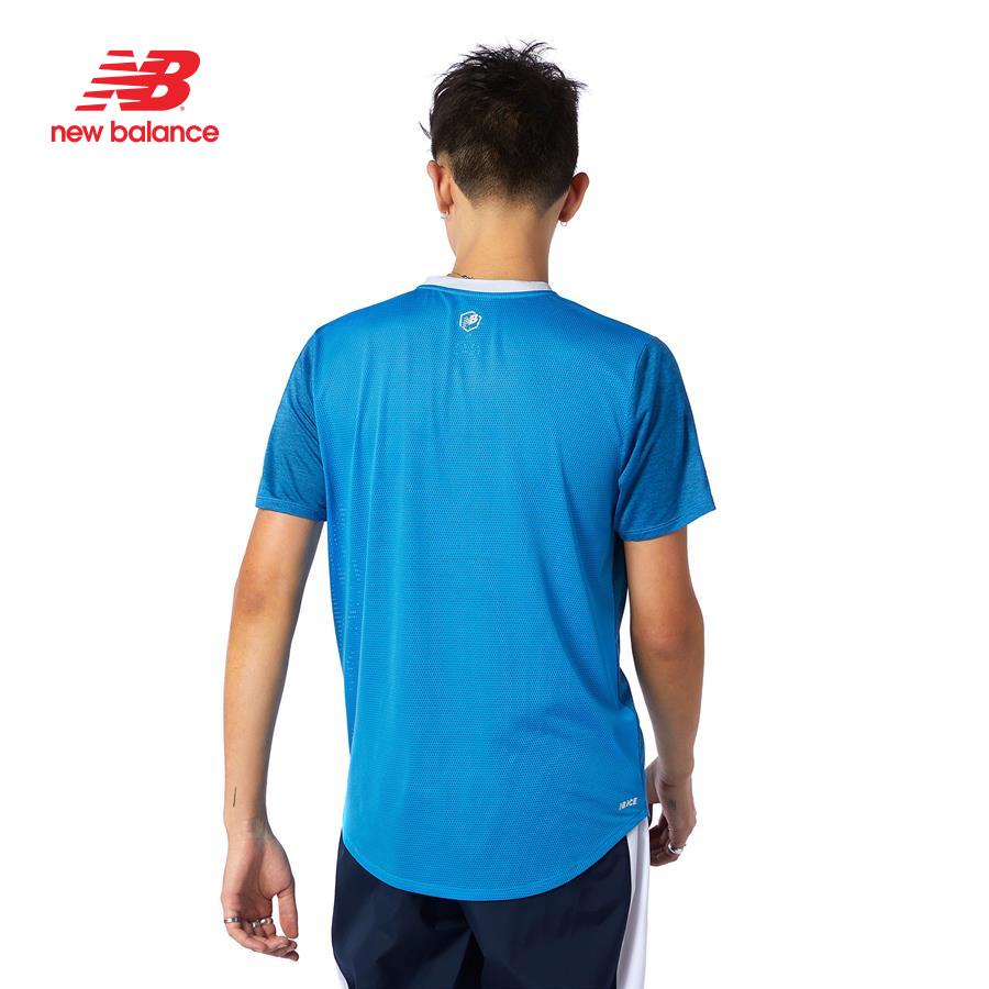 Áo thun tay ngắn thể thao nam New Balance Printed Fast Flight - AMT11241HEH (form châu á