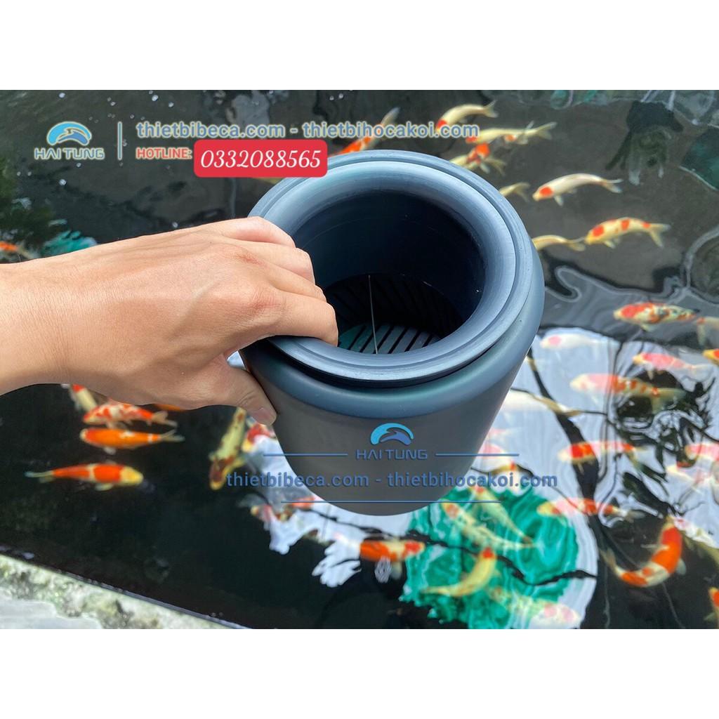 Hút mặt hồ cá koi việt nam phi 60, Kích Thước 20x18cm Hút Bọt, Váng, Rác Lá Cây Bề Mặt Bể Cá