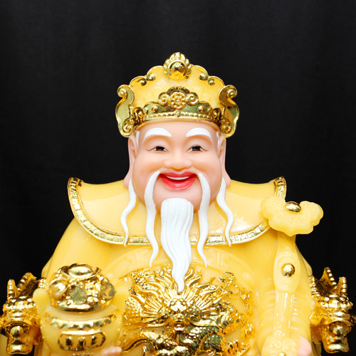 THẦN TÀI THỔ ĐỊA PHÚ QUÝ - MÀU VÀNG