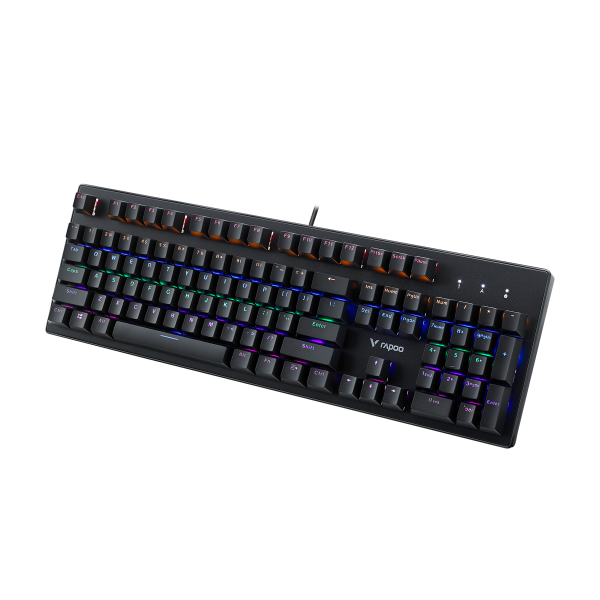 Bàn Phim Cơ Rapoo V510C LED Rainbow - Hàng Chính Hãng