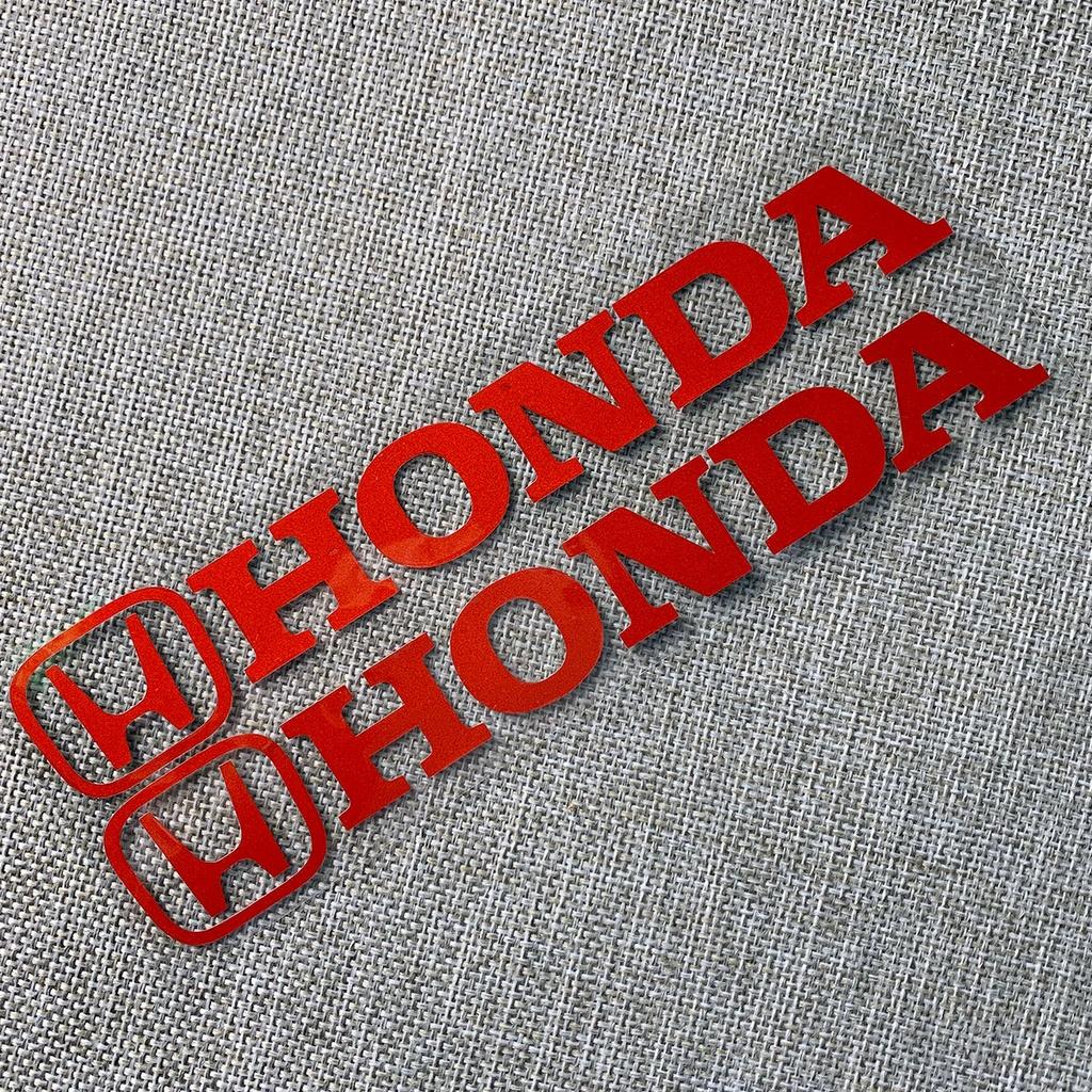 Miếng Dán Trang Trí Logo Phản Quang Dành Cho Xe Máy Honda