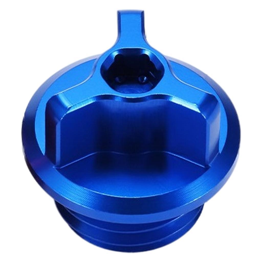 2Pcs Motorcycle Engine Oil Filler Caps Screw Decorative Screw-in Universal Plug