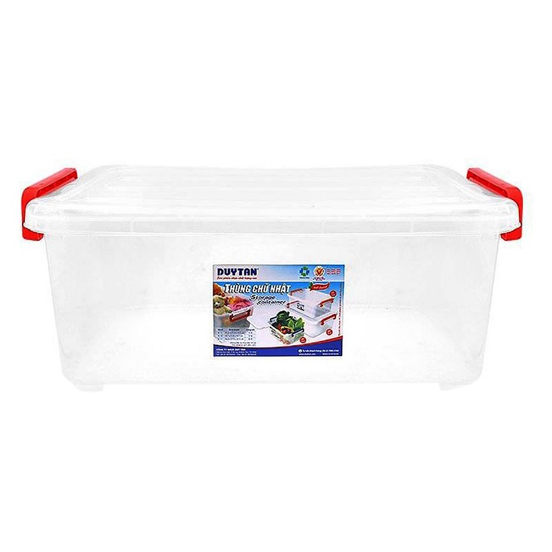 Thùng chữ nhật nhựa Duy Tân 30 lít - 11173 - Hàng chính hãng