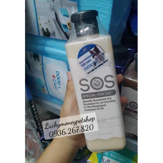 SỮA TẮM SOS CHO MÈO