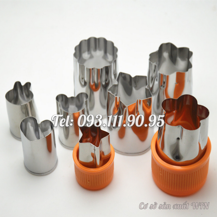 Bộ 8 dụng cụ cắt tỉa rau củ, hoa quả - Mã số Q 1241