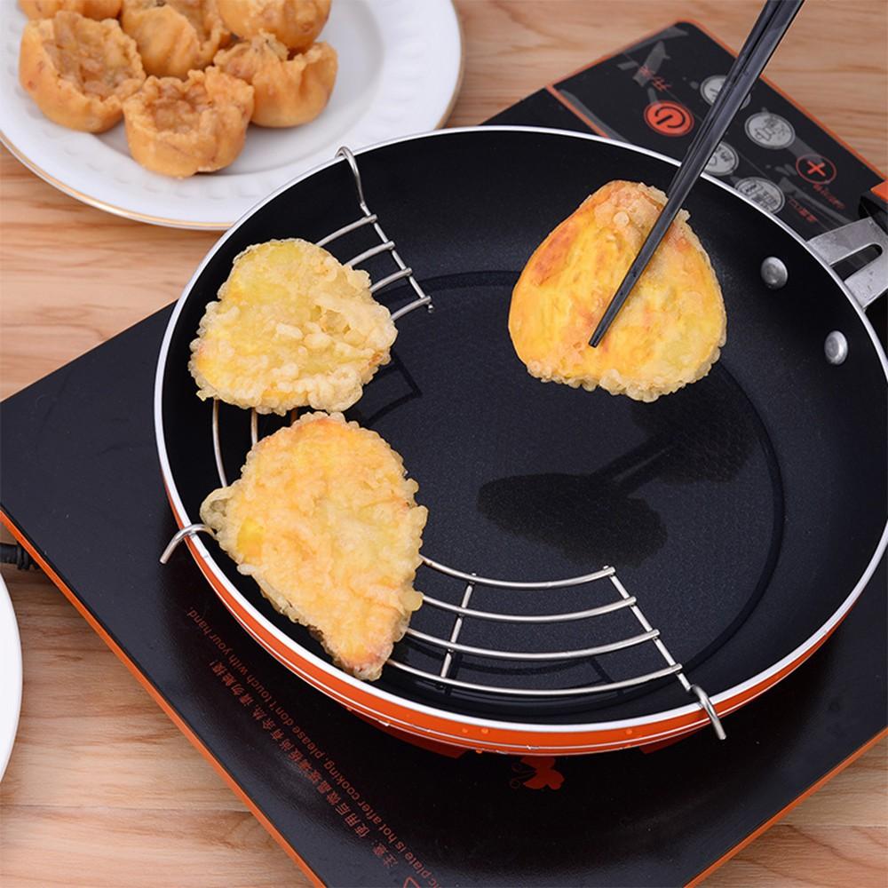 Vỉ Gác Chảo Chiên Đồ Ăn Cỡ To