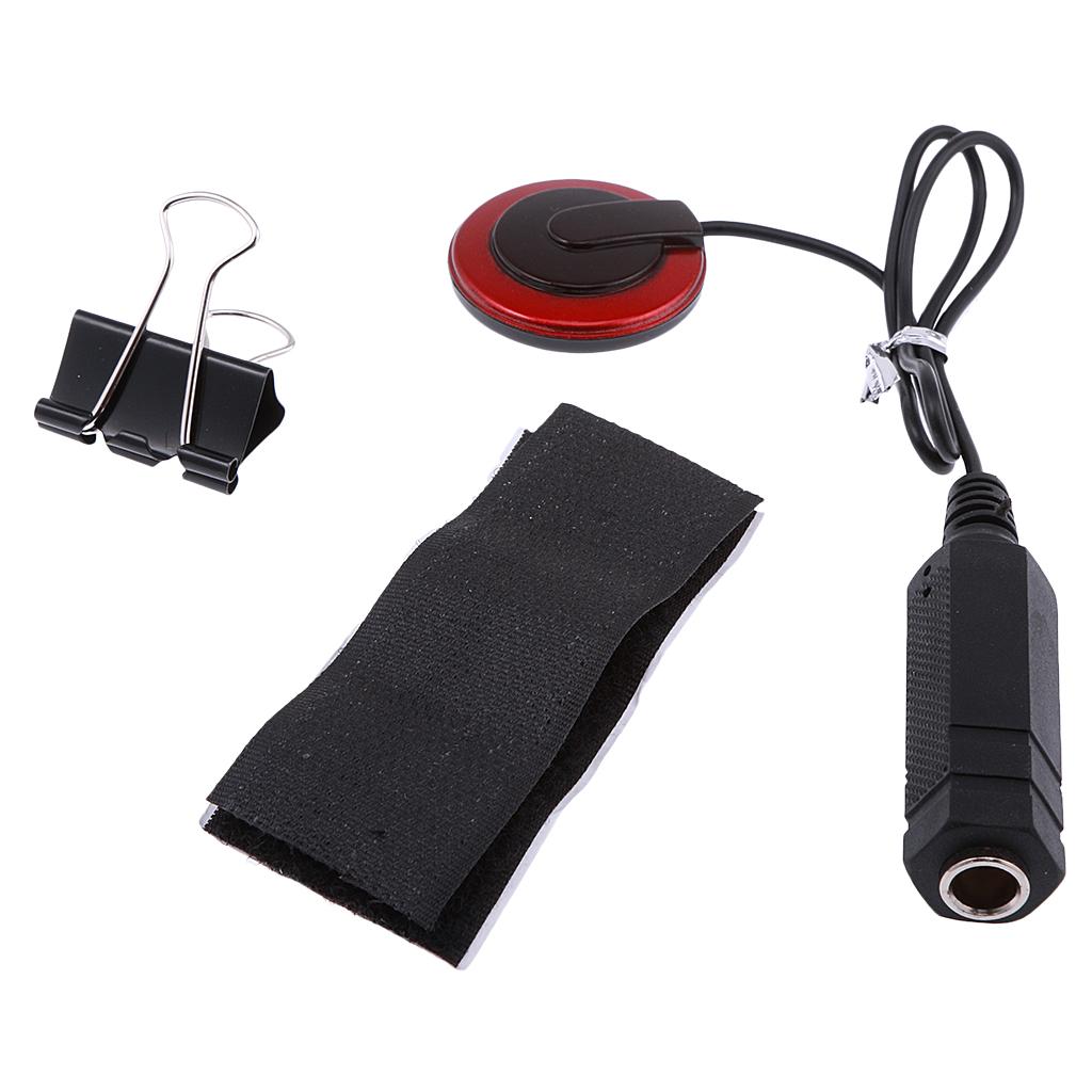 PRO Piezo Contact Microphone Mic Pickup Transducer for Guitar Mandolin Banjo