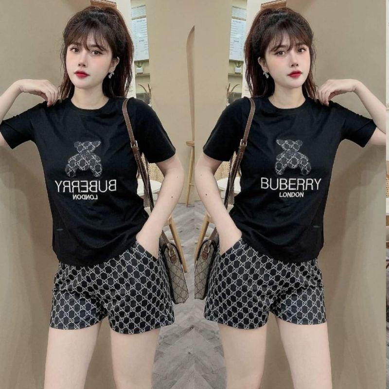 SÉT BỘ THỂ THAO FORM RỘNG PHỐI HỌA TIẾT GẤU THÊU SIÊU HOT