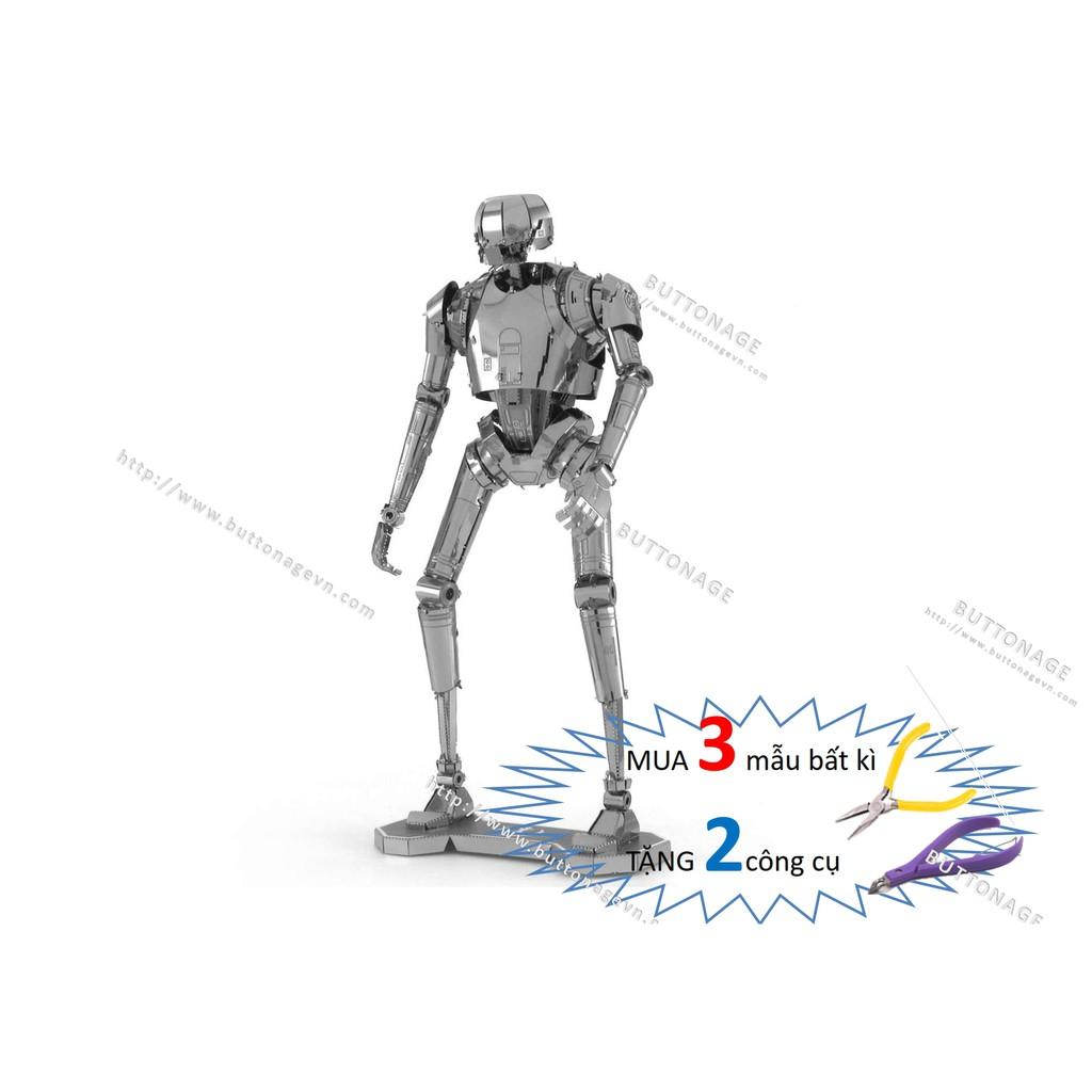 Mô Hình Lắp Ráp 3d Robot tự hành K2-SO