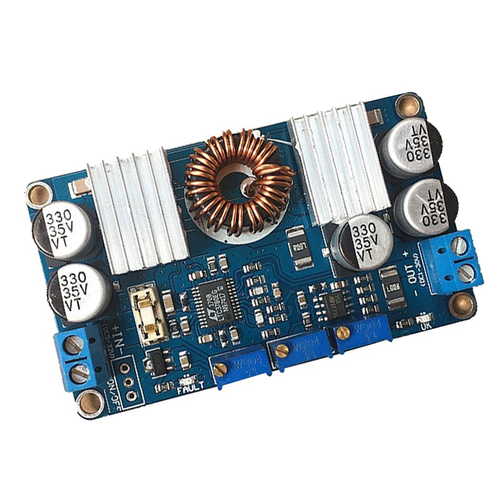 DC-DC 5-32V to 1-30V Buck Boost Voltage Regulator Module Transformer LTC3780