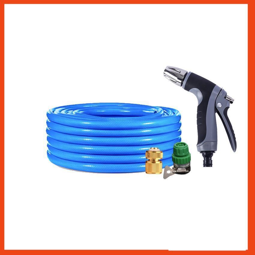 Bộ dây vòi xịt nước rửa xe,tưới cây tăng áp 3 lần 7-10m 206817