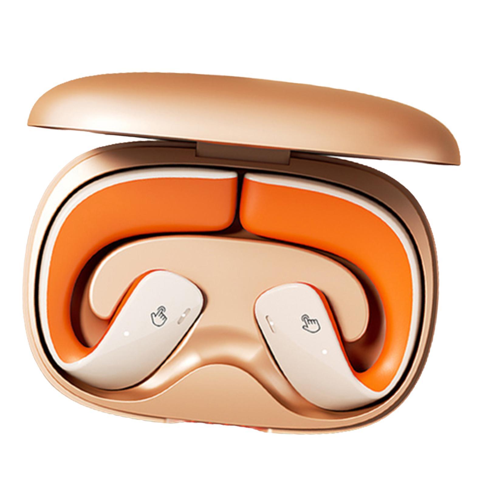 Wireless Clip on Headphones Touch Control V5.3 Earphones for Outdoor Workout