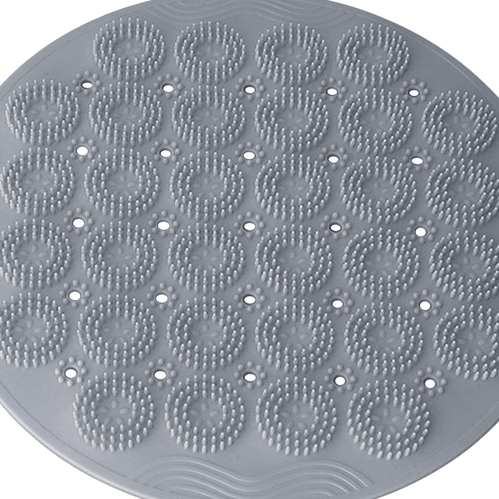 Bath Massage Cushion Brush with Suction Cups Multifunctional for Bathroom