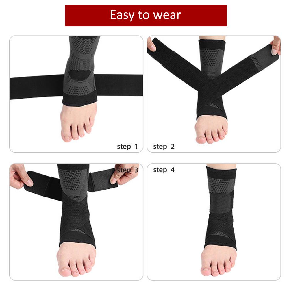 Đai Dài Hỗ Trợ Điều Trị Mắt Cá Chân Thoáng Khí Phục Hồi Chấn Thương Bong Gân