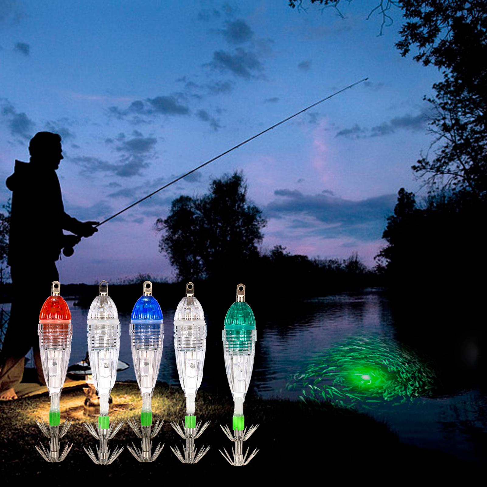 Đèn LED đánh cá dưới nước thiết kế chống nước, chiếu sáng 360 độ để thu hút cá từ xa