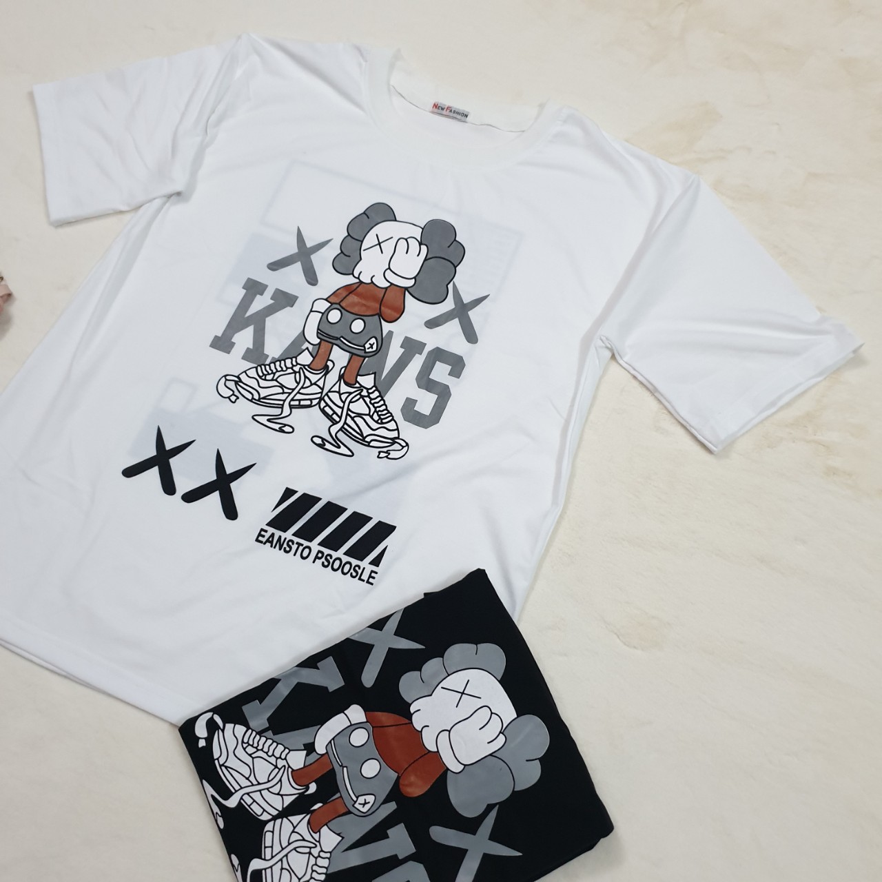 ÁO THUN UNISEX NAM NỮ form rộng tay lỡ - Free size 40-70kg -Dành cho cả Nam và Nữ