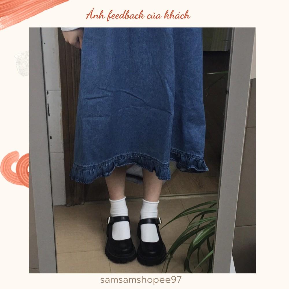Giày da nữ thời trang phong cách vintage