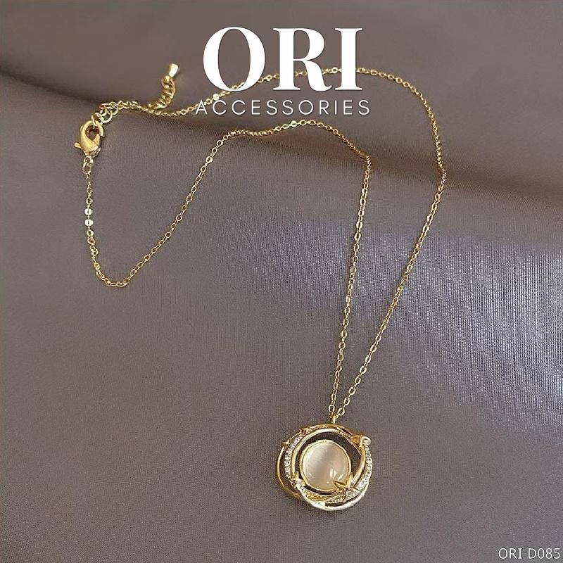 Dây chuyền nữ mặt đá Elijah độc đáo thời trang ORI ACCESSORIES D085