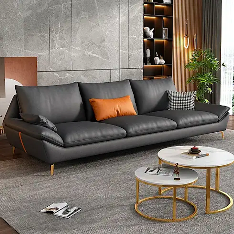 Sofa băng Maxky phòng khách hiện đại phong cách Châu Âu
