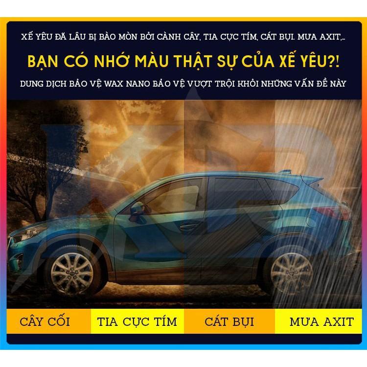 Bình Xịt Phủ Nano, Phủ Bóng Nhanh Sơn Xe Ô Tô WaxNano