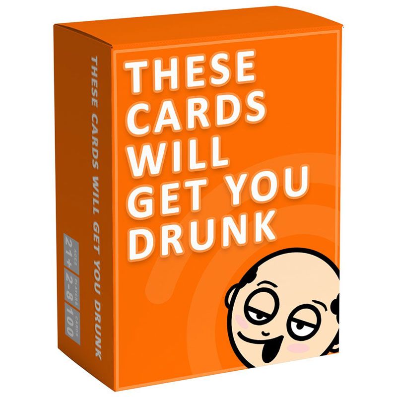ĐỒ CHƠI ĂN NHẬU THẺ BÀI BOARDGAME TIẾNG ANH THESE CARDS WILL GET YOU DRUNK