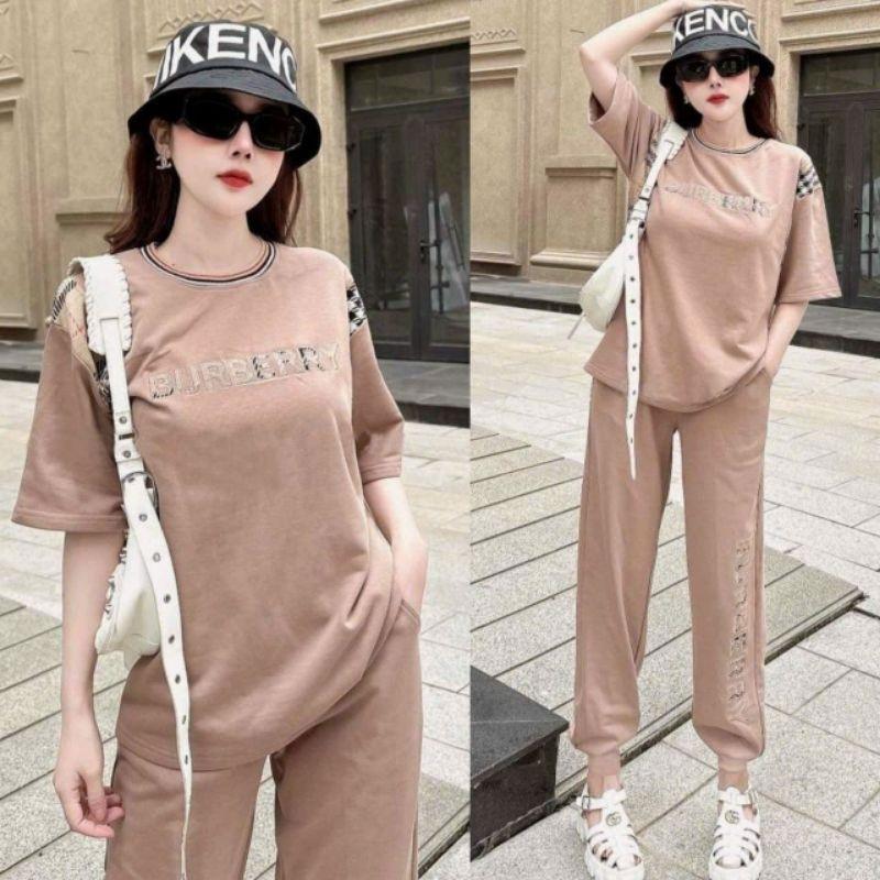 Sét đồ bộ nữ thun cotton form rộng mặc đi chơi siêu xinh, đô bộ mẫu mới đẹp có bigsize thời trang cao cấp Hàn Quốc