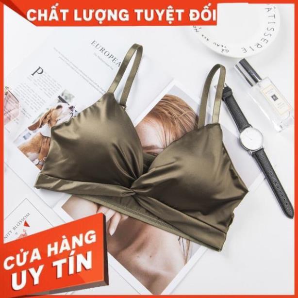 Bra Lụa Phi Bóng Hình Nơ Sang Chảnh 265