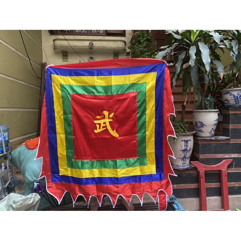 Cờ Thần thêu chữ dòng họ, cờ thần thêu chữ theo yêu cầu