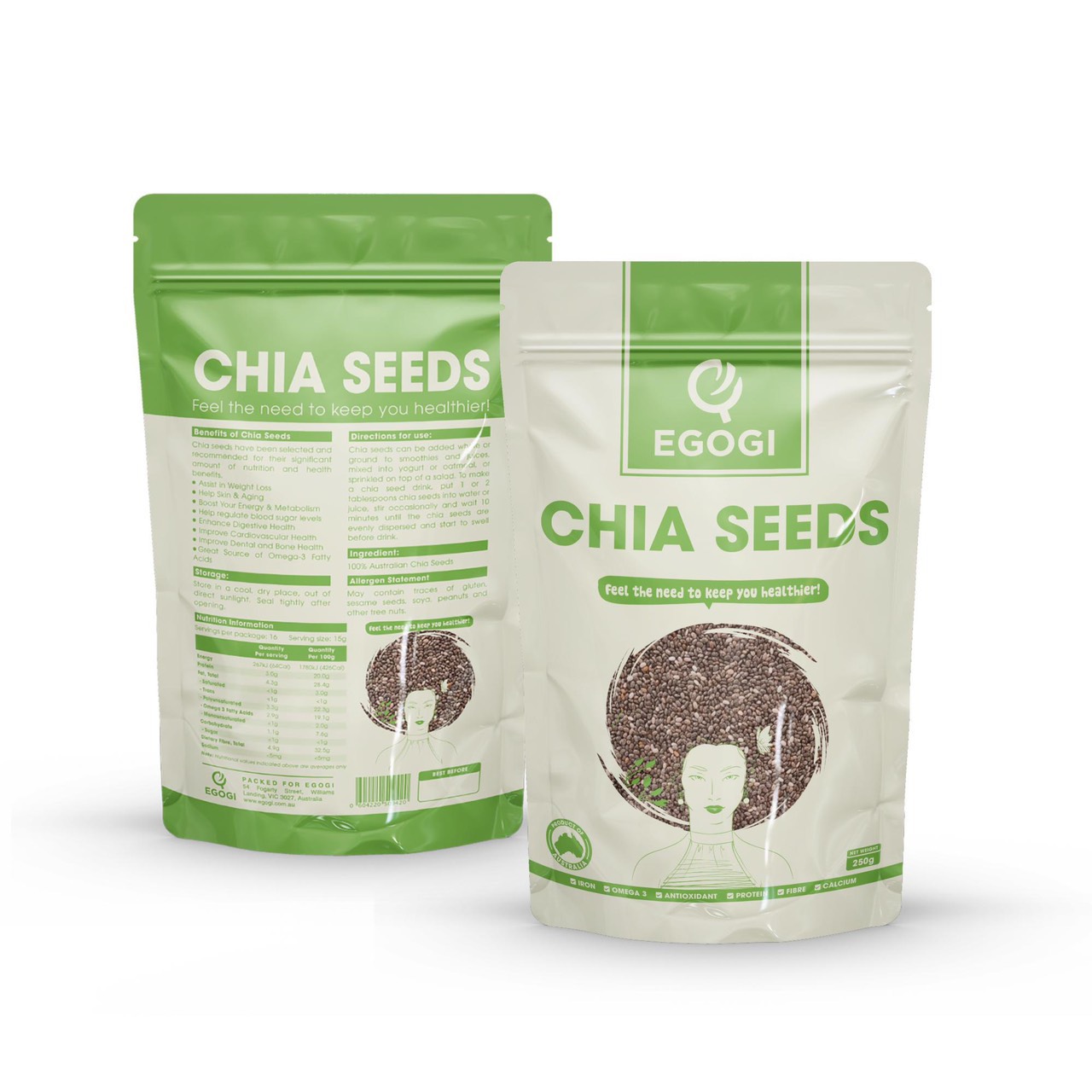 HAT CHIA ÚC - CHIA SEEDS