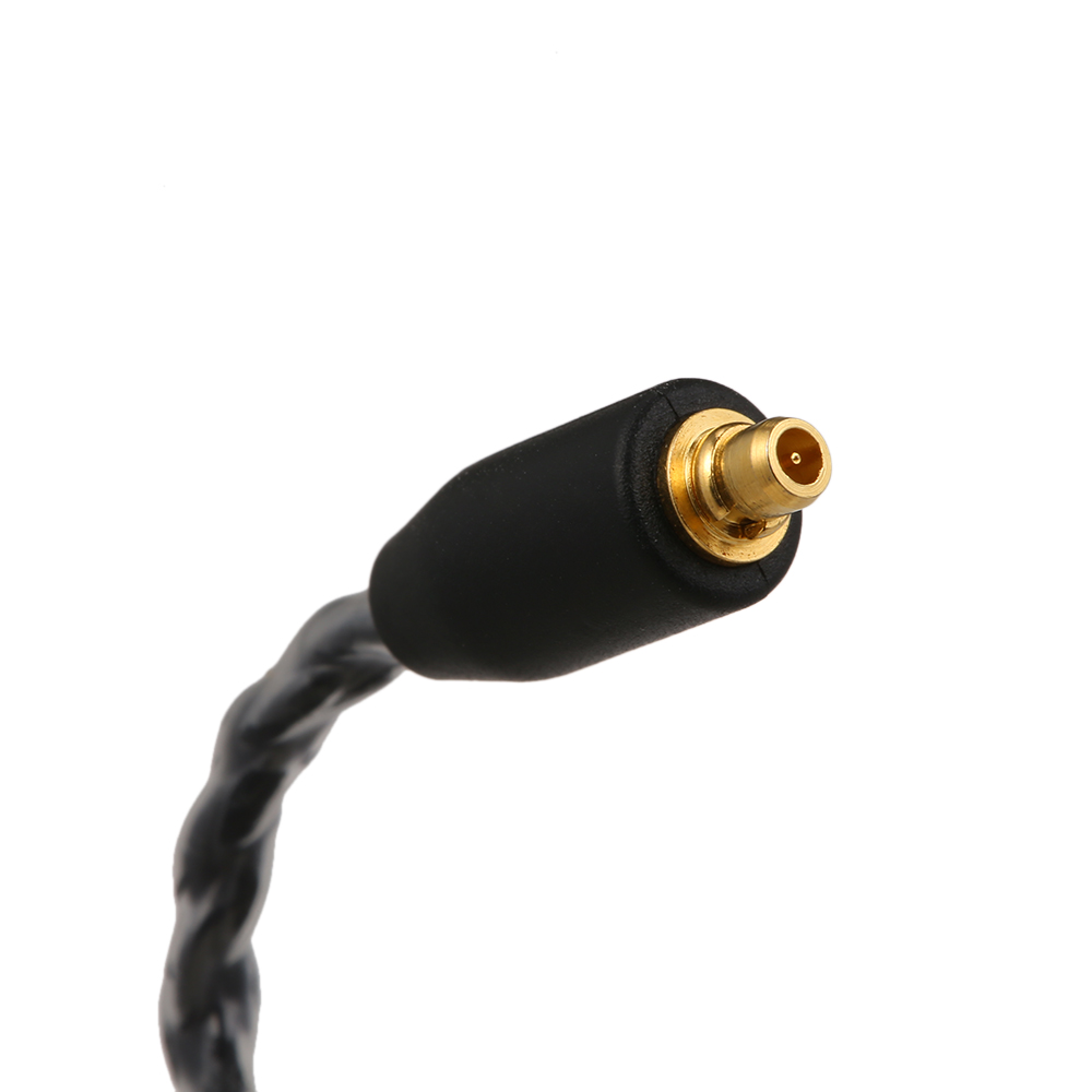 Đầu nối MMCX Thay thế Cáp tai nghe 3.5mm Có thể tháo rời Dây điều khiển trong dòng với Mic cho Shure