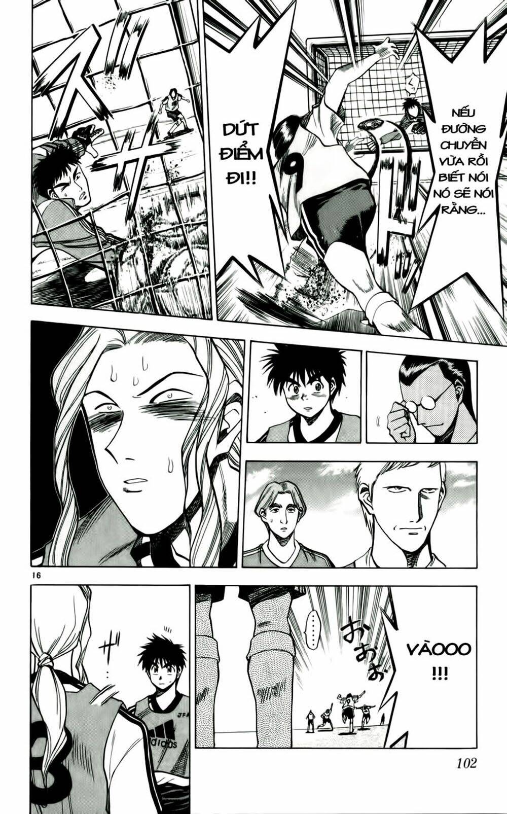 vũ điệu trên sân cỏ - fantasista chapter 40 16