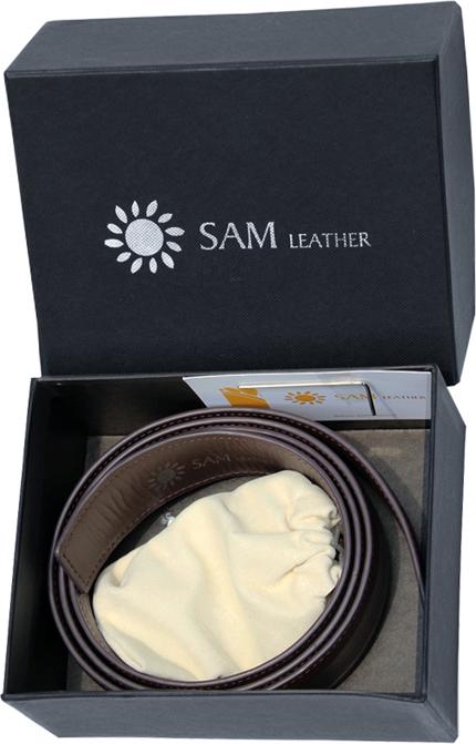 Dây nịt nam - Thắt lưng nam da SAM leather SFDN003GV, Men's belts