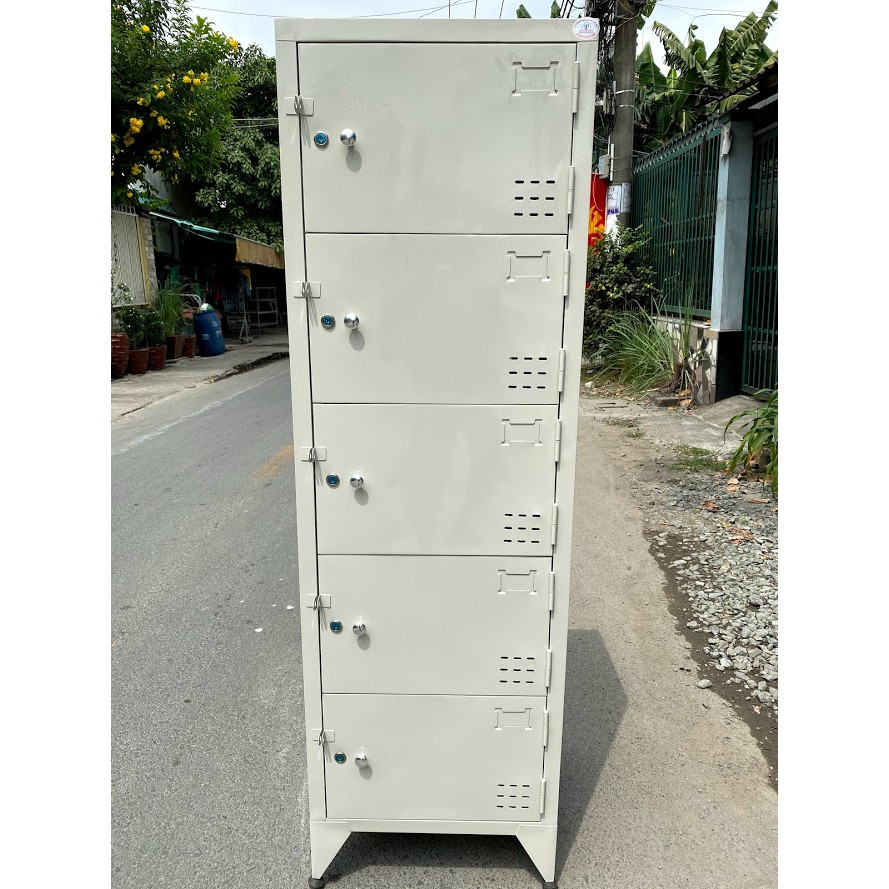 Tủ hồ sơ 5 cánh sơn tĩnh điện cao cấp dành cho văn phòng