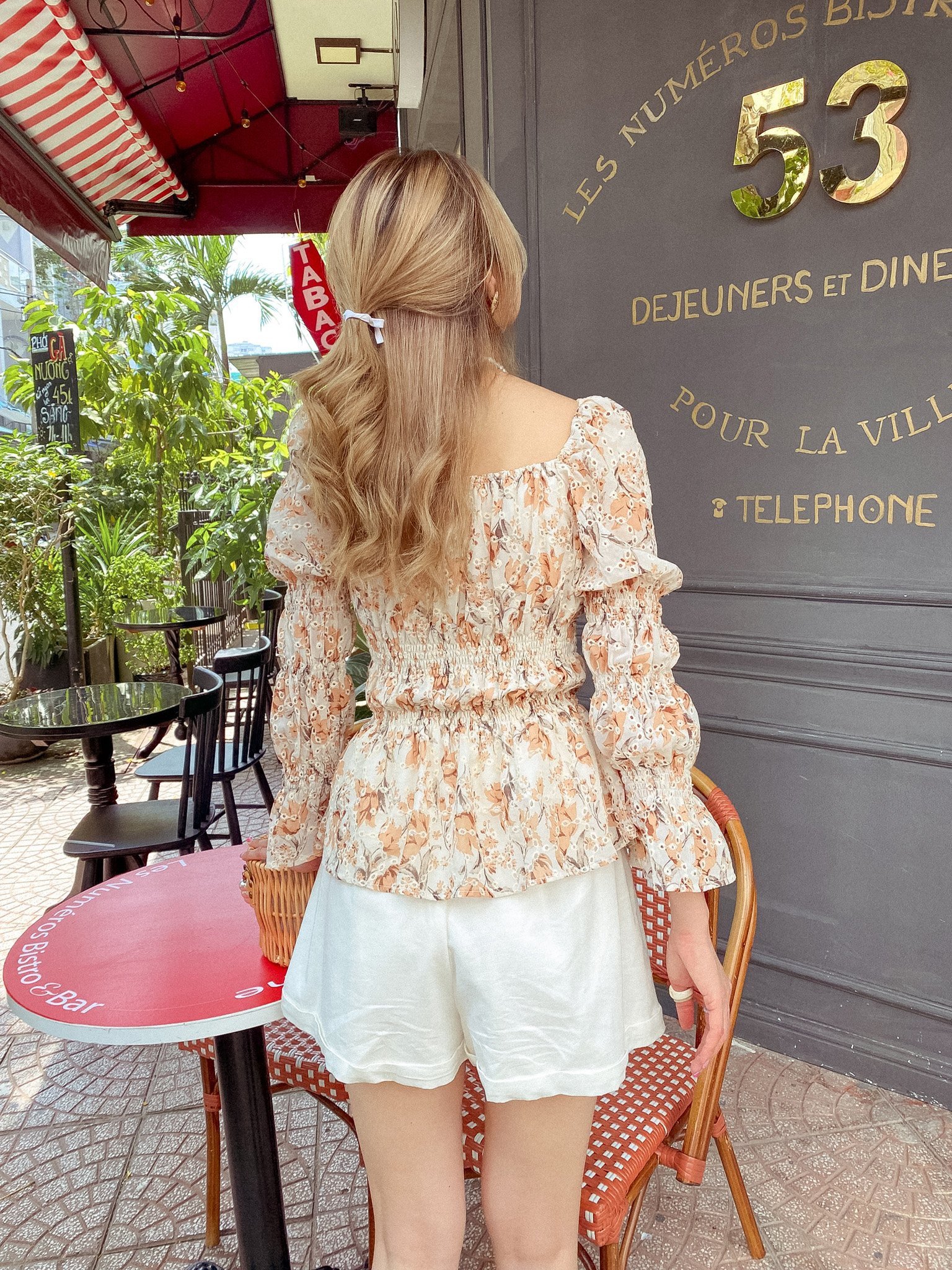 Áo kiểu hoa nhí Sera Top Gem Clothing SP060637