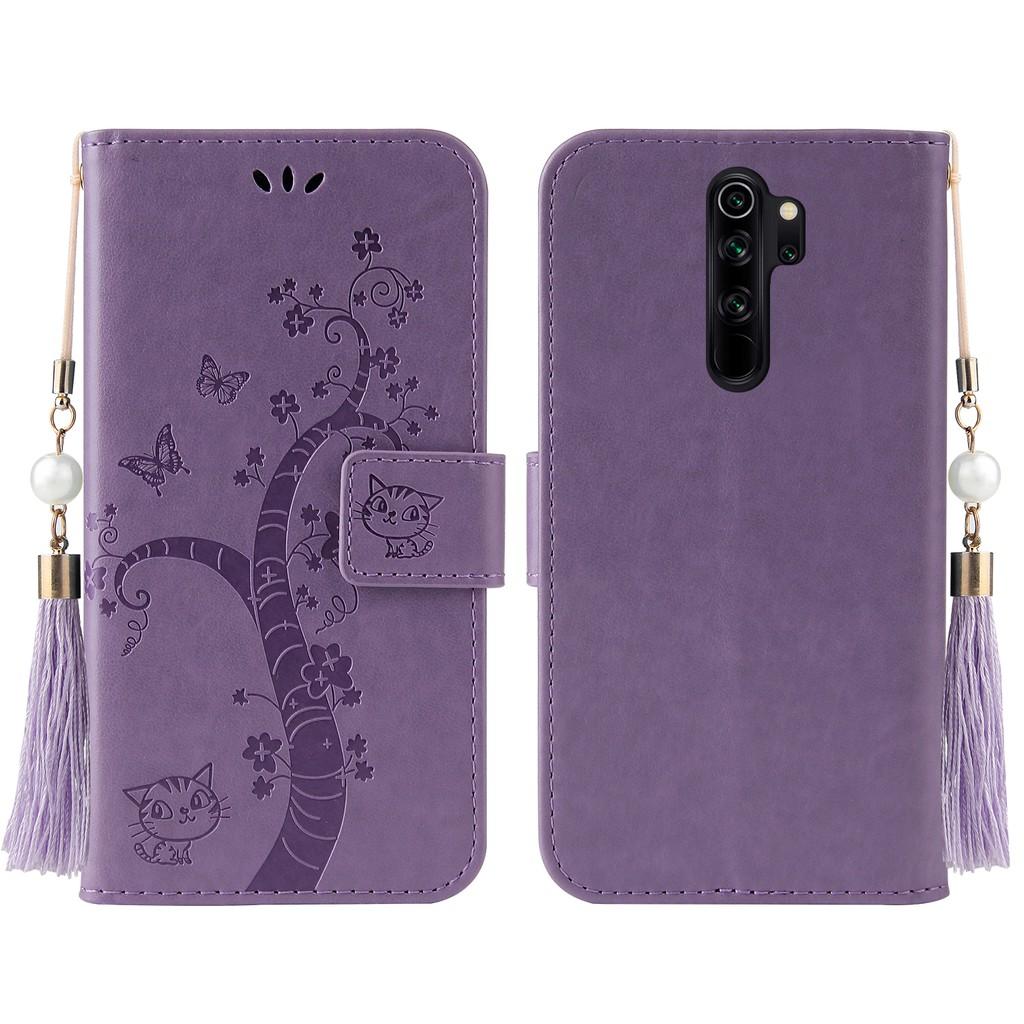 Ốp lưng điện thoại dạng ví da lật có ngăn đựng thẻ cho Xiaomi Redmi Note 8 Pro Note 8T Note 7 Redmi 8 8A 7A