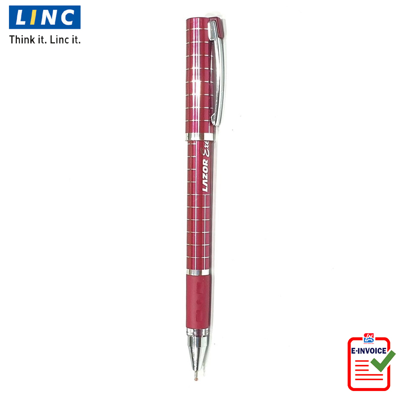 Bút bi LINC Lazor Executive nắp gài 750F - Ngòi 0.7mm - Hộp 10 chiếc