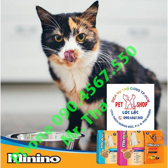 Thức ăn cho mèo Minino Tuna Flavored - Thùng 7.8 KG (6 gói x 1.3 KG)