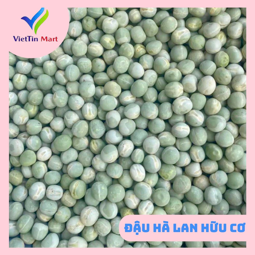 Đậu Hà Lan Xanh Nguyên Hạt 500g VietTin Mart