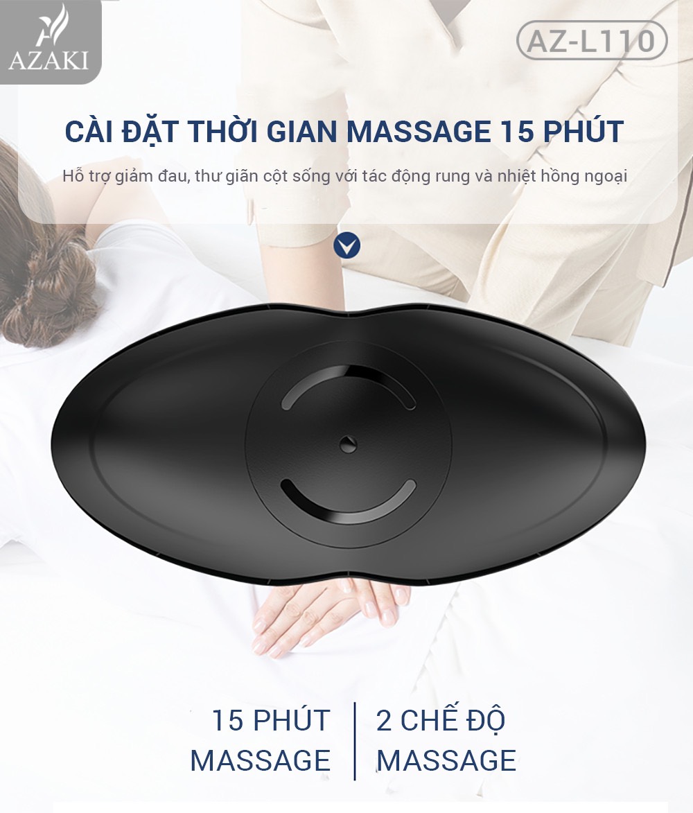 Máy massage kéo giãn cột sống Azaki L110