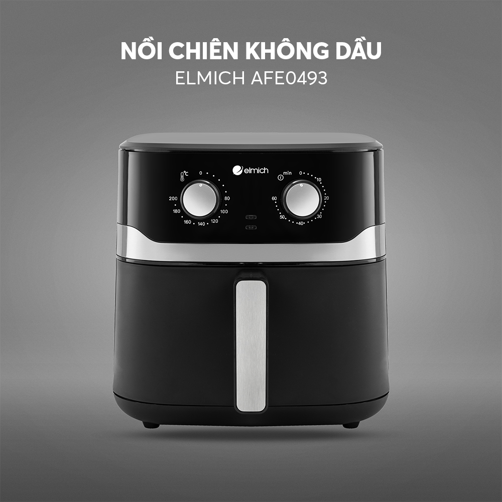 Nồi chiên không dầu Elmich AFE0493 - Hàng chính hãng