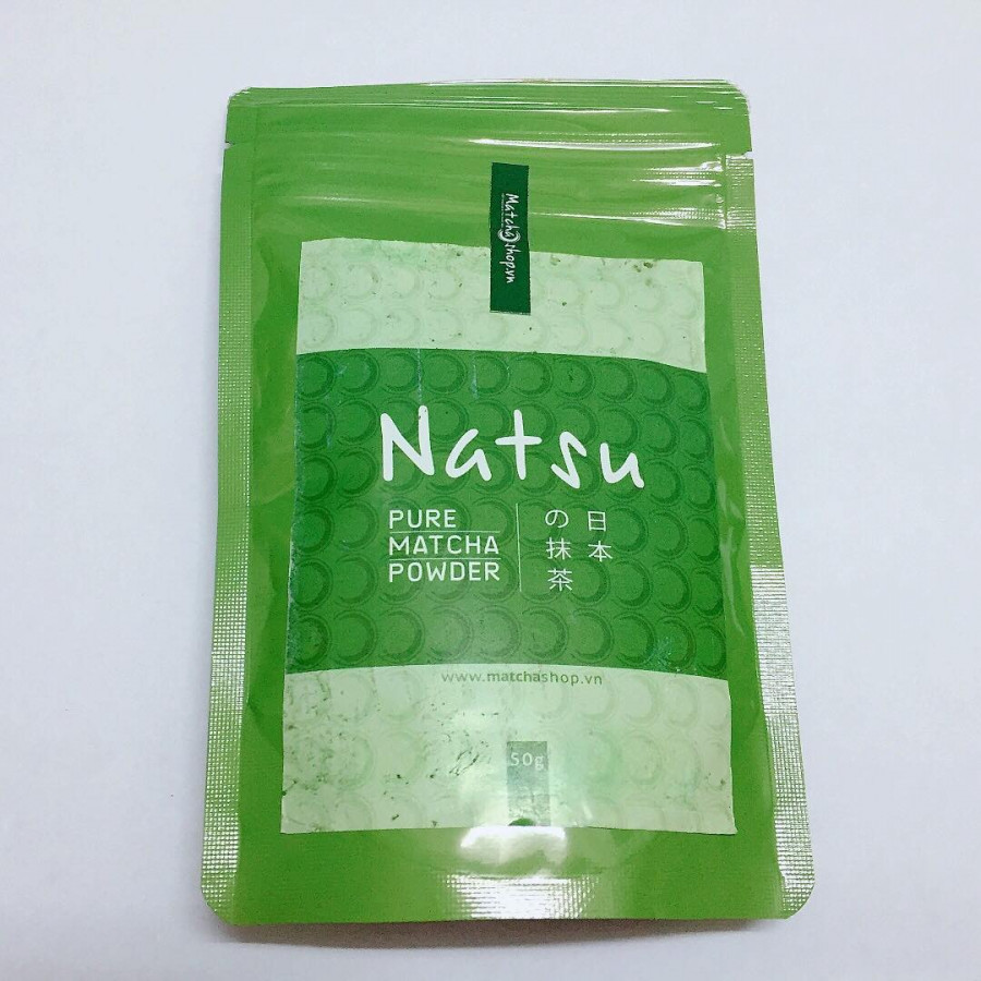 Bột trà xanh nguyên chất matcha Natsu (50g)